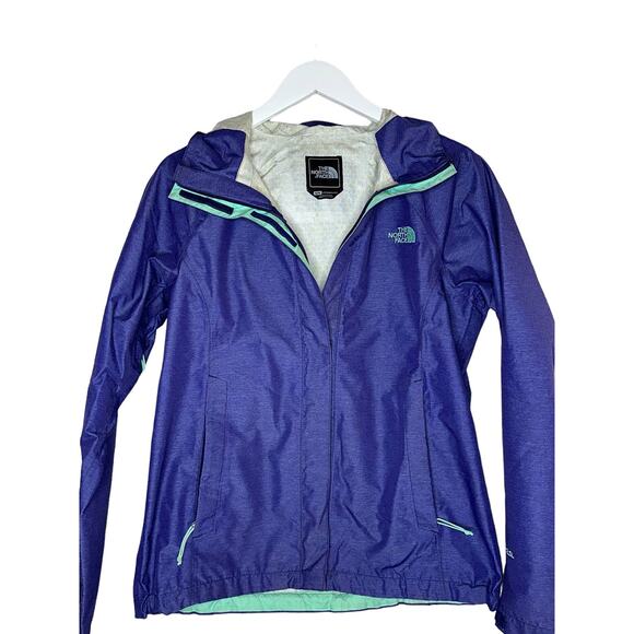 The North Face Hy Vent 2.5L Purple & Teal Weatherproof Ski Jacket Size Medium - Picture 7 of 9